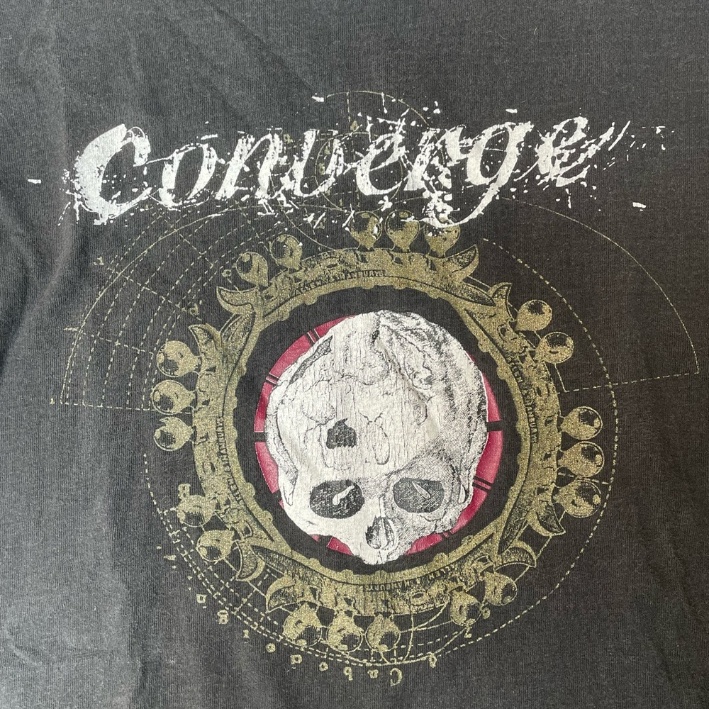 Vintage Converge pre Jane Doe tee t-shirt hardcore metal music